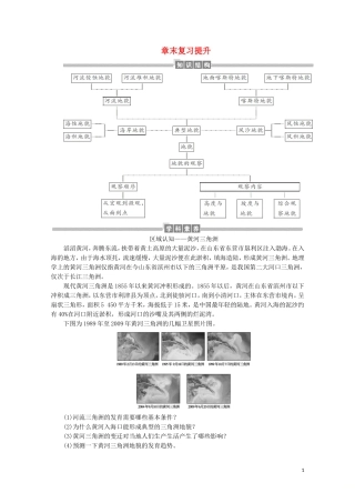 高中地理 第四章 地貌章末复习提升教案（含解析）新人教版必修第一册-新人教版高一第一册地理教案