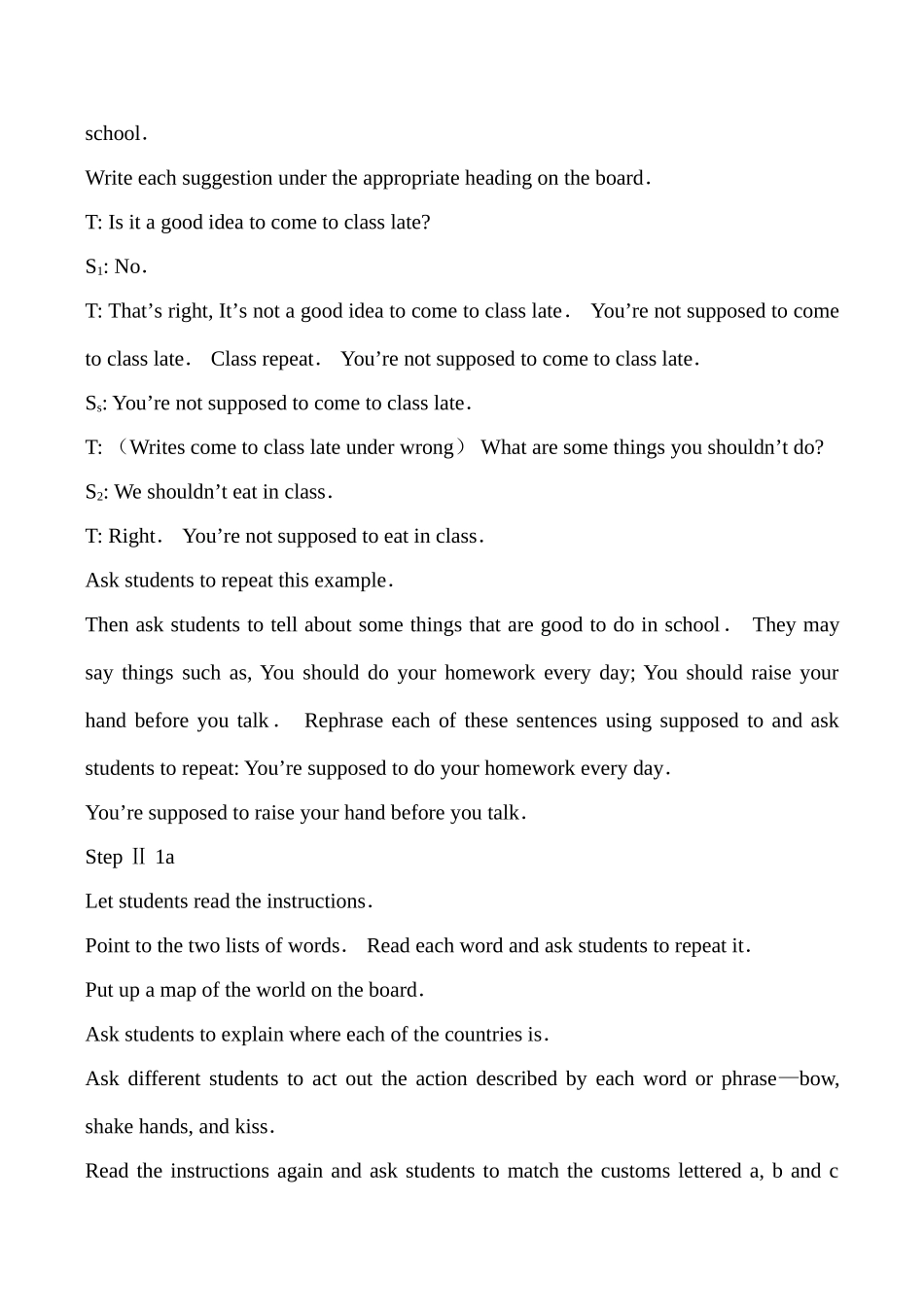 九年级英语Unit12 You are supposed to shake hands 1新人教版_第2页