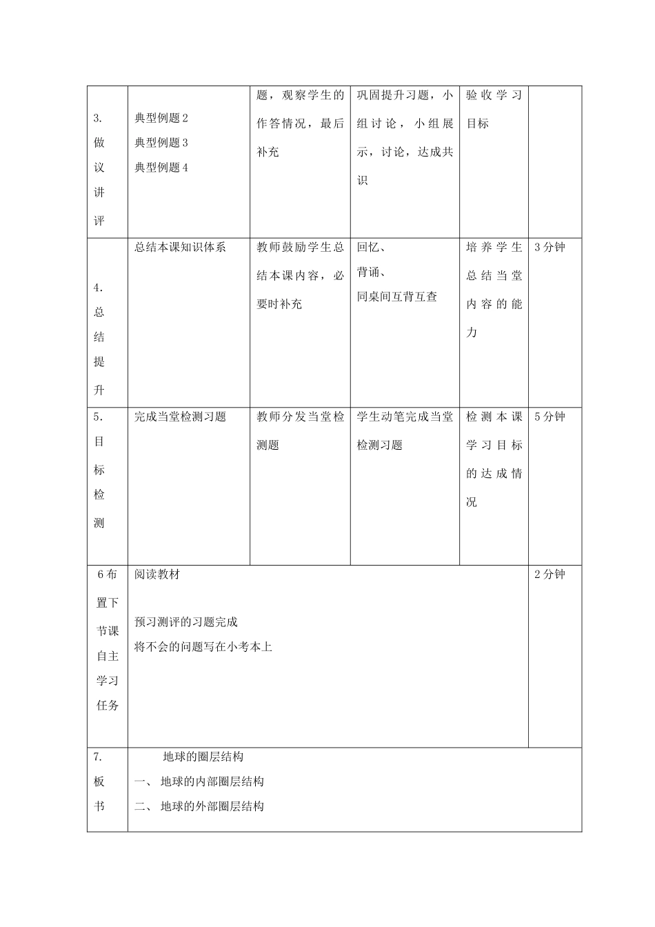 高中地理 第一章 行星地球 1.4 地球的圈层结构1教案 新人教版必修1-新人教版高一必修1地理教案_第2页