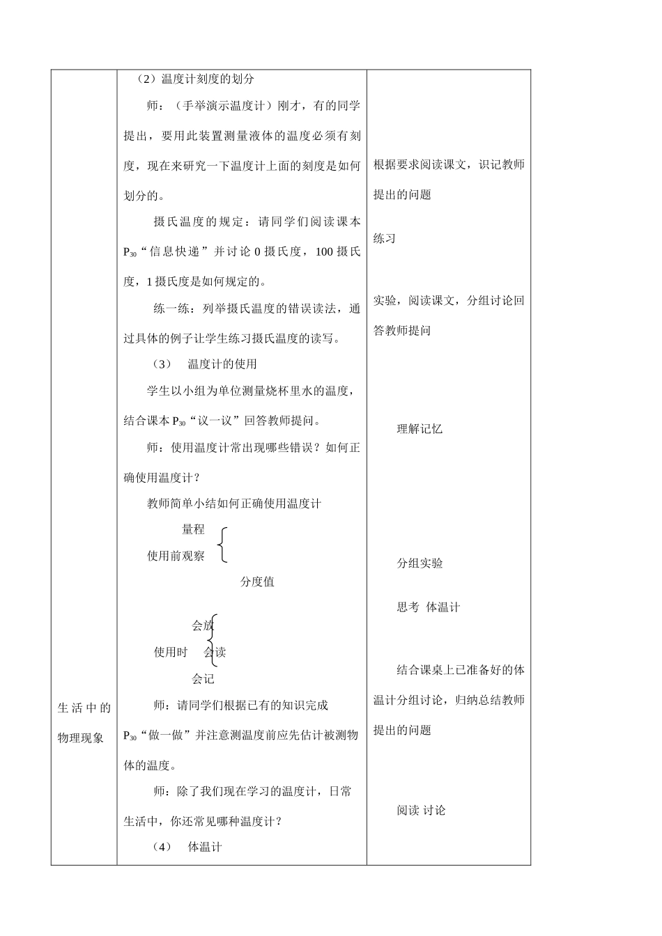八年级物理苏科版温度的测量_第3页
