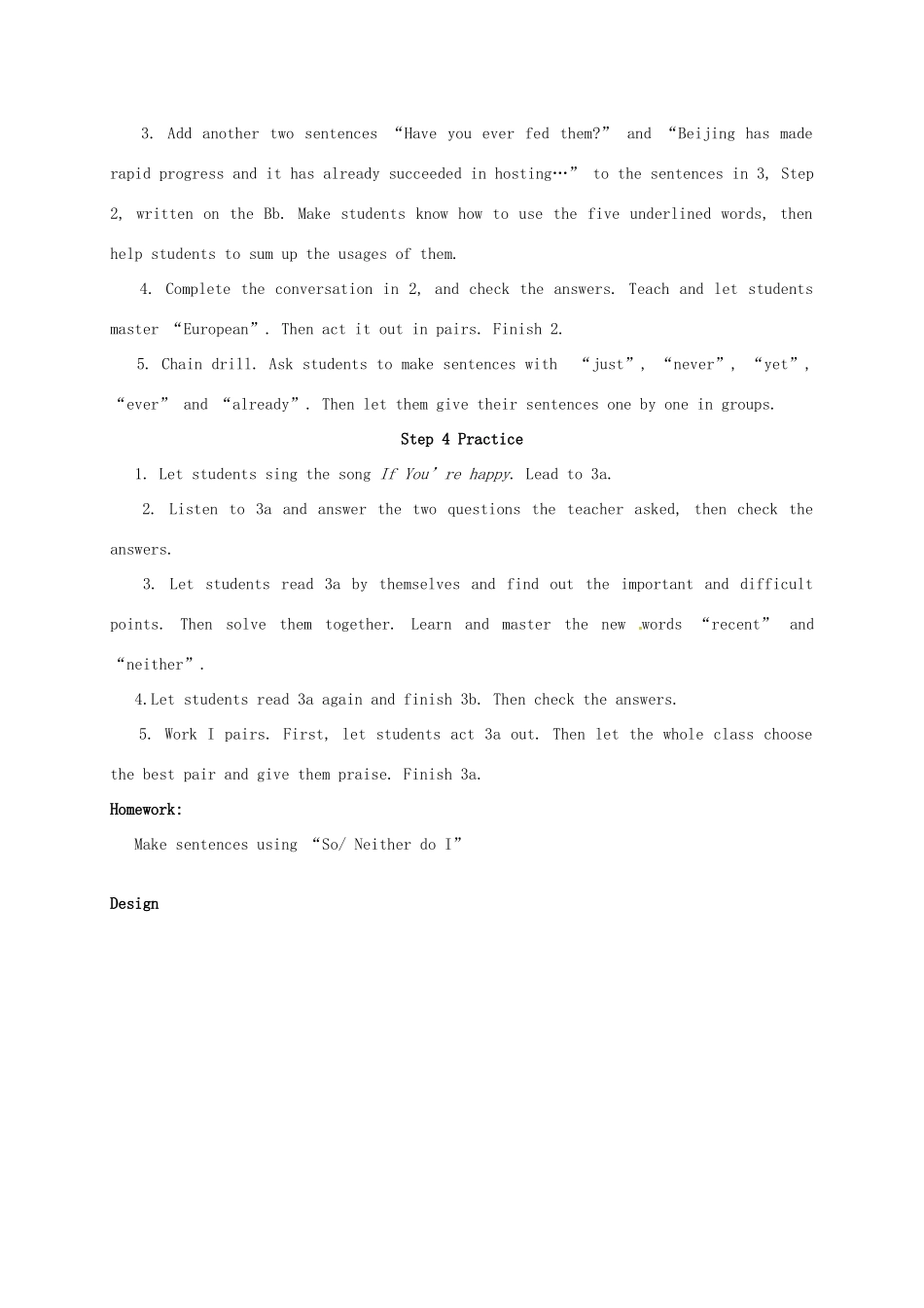 九年级英语上册 Unit 1 Topic 2 he population in developing countries is growing faster教案 （新版）仁爱版-（新版）仁爱版初中九年级上册英语教案_第3页