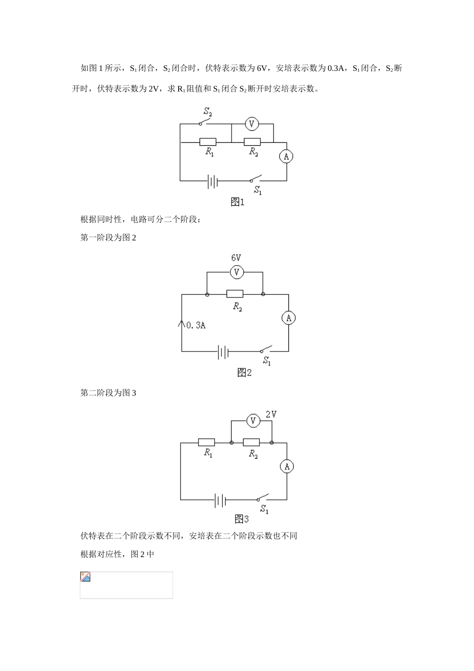 八年级科学上册  欧姆定律及其应用教案 华东师大版_第2页