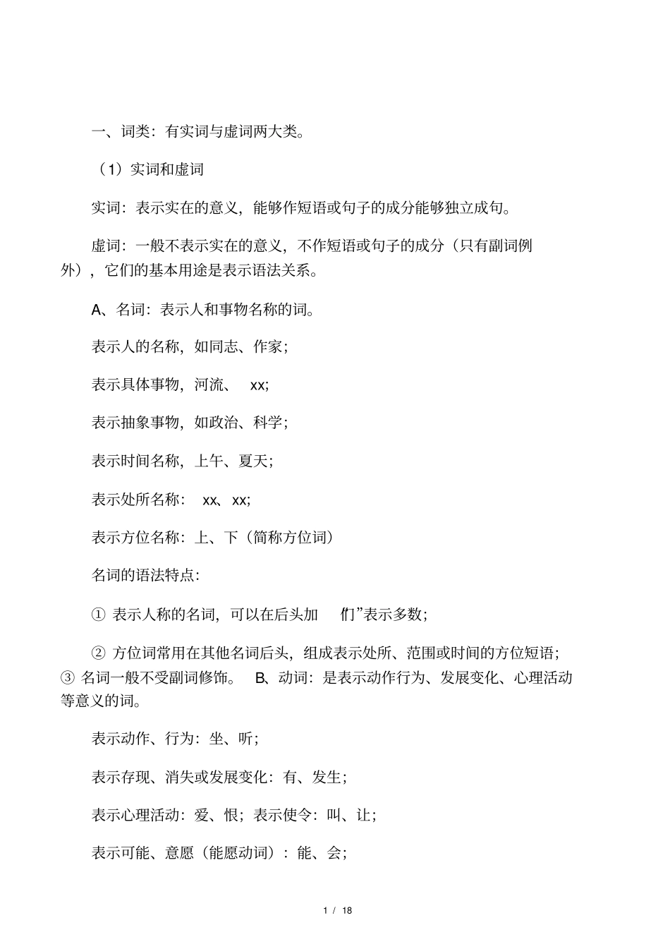 2016中考语文复习必备语法知识大全_第1页