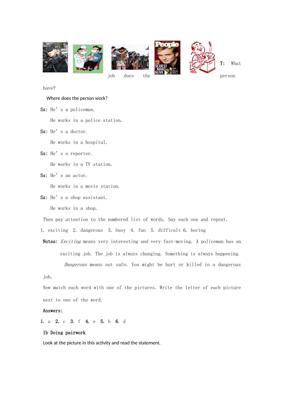 四川省江油市七年级英语下册《unit4I want to be an actor.》教案 SECTION B 人教新目标版_第2页