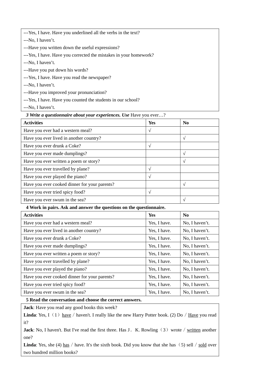 外研社八年级英语Module 2 Unit 3_第3页