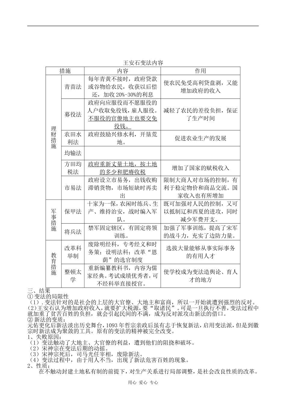 高中历史王安石变法岳麓版选修1_第2页