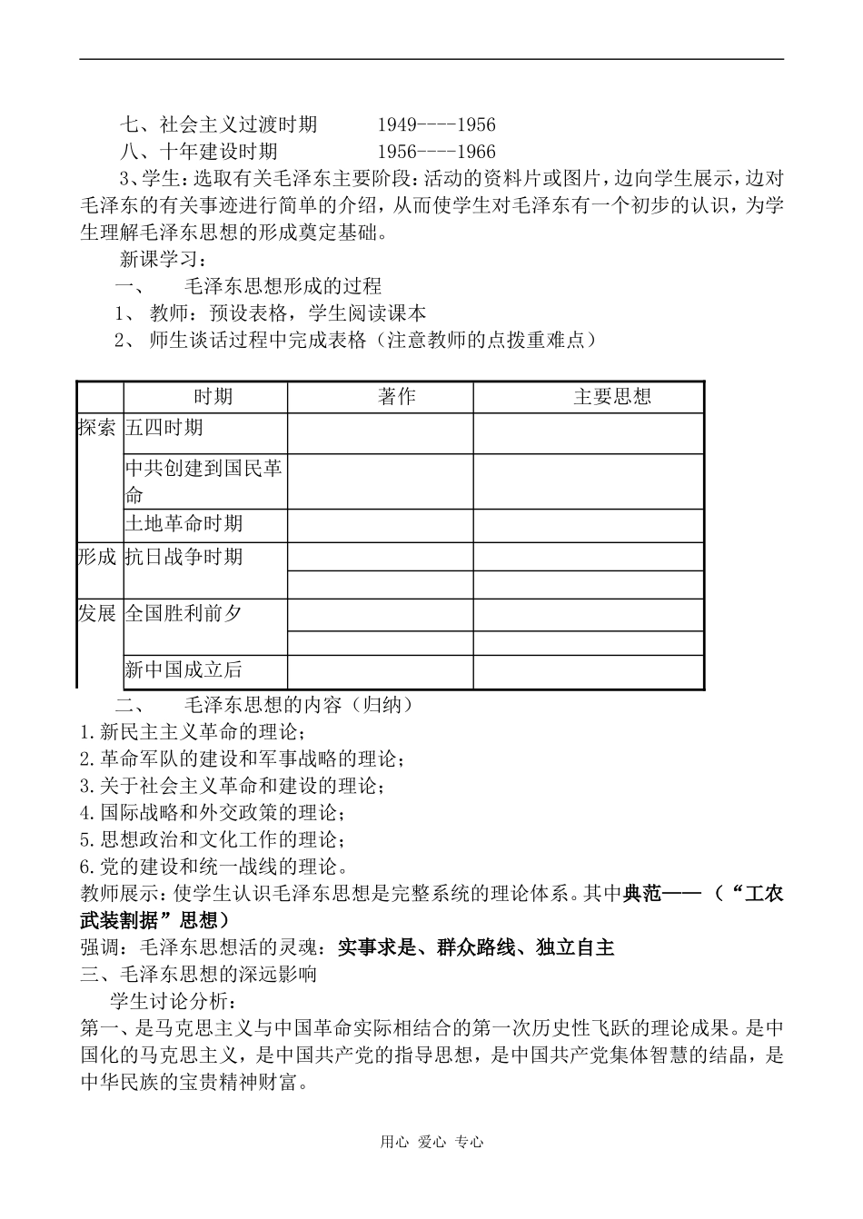 高中历史毛泽东思想_1人教版必修三_第2页