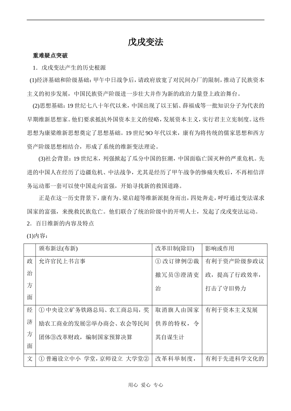 高中历史戊戌变法2岳麓版选修1_第1页