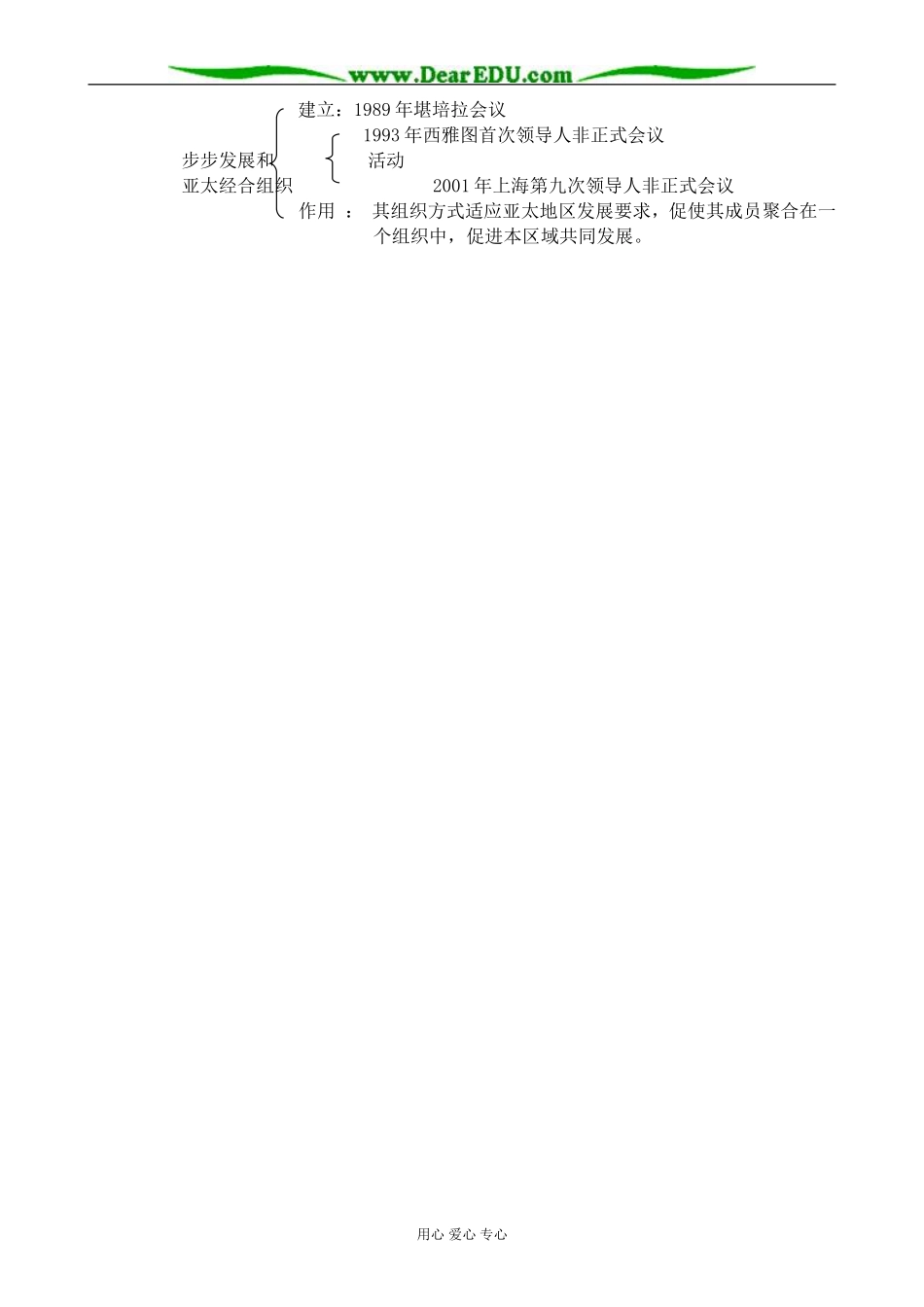 高中历史发展的亚太教案(1)人民版 必修2_第2页