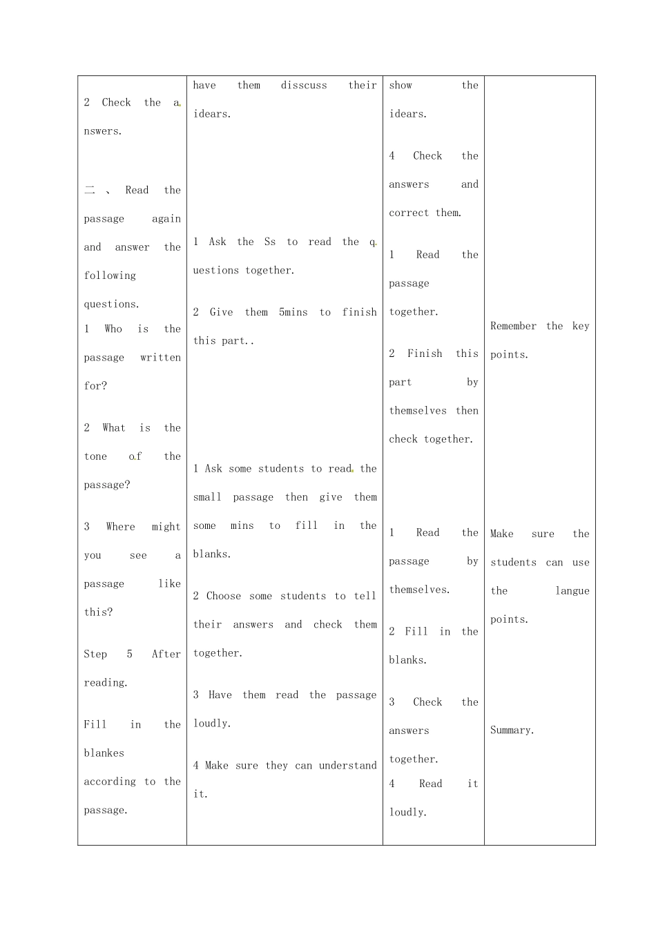 九年级英语下册 Module 7 Unit 2 We all own English教案 （新版）外研版-（新版）外研版初中九年级下册英语教案_第3页