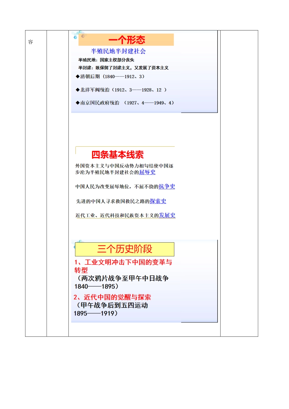 高中历史上学期第6周《列强侵华与民族危机》教学设计-人教版高中全册历史教案_第2页