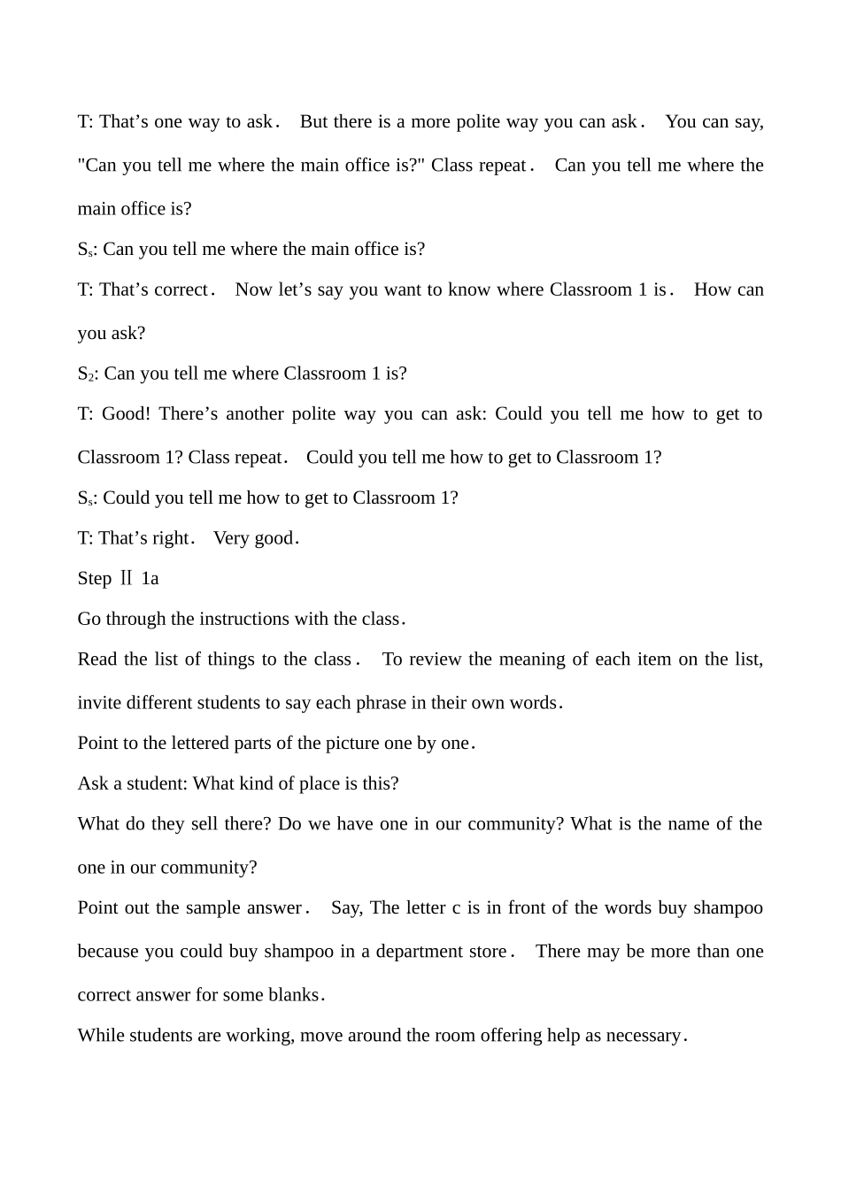 九年级英语Unit11 Could you please tell me where the restrooms are 1新人教版_第2页