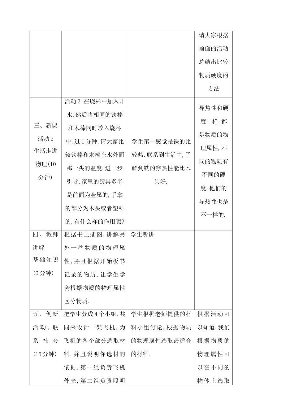 八年级物理苏科版物质的物理属性(1)_第2页