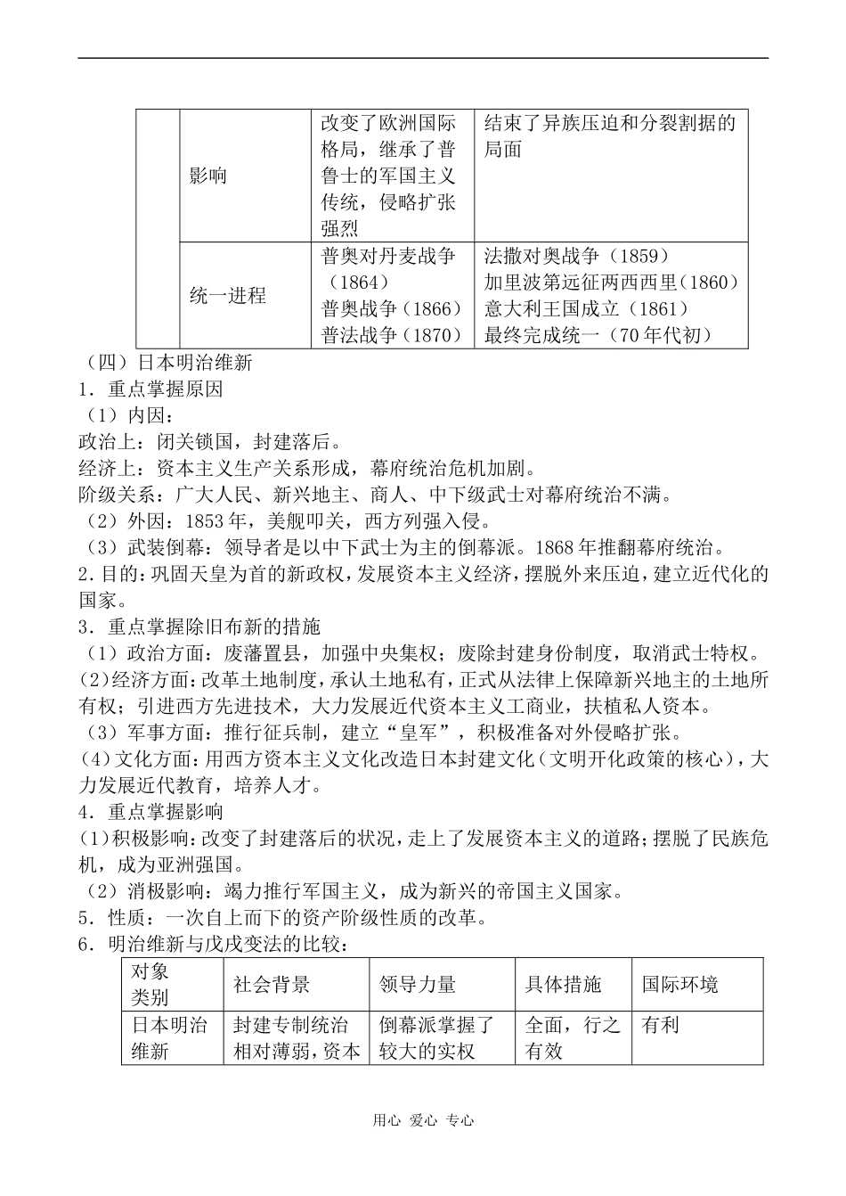 高中历史19世纪六七十年代资产阶级革命和改革旧人教版高二上_第3页
