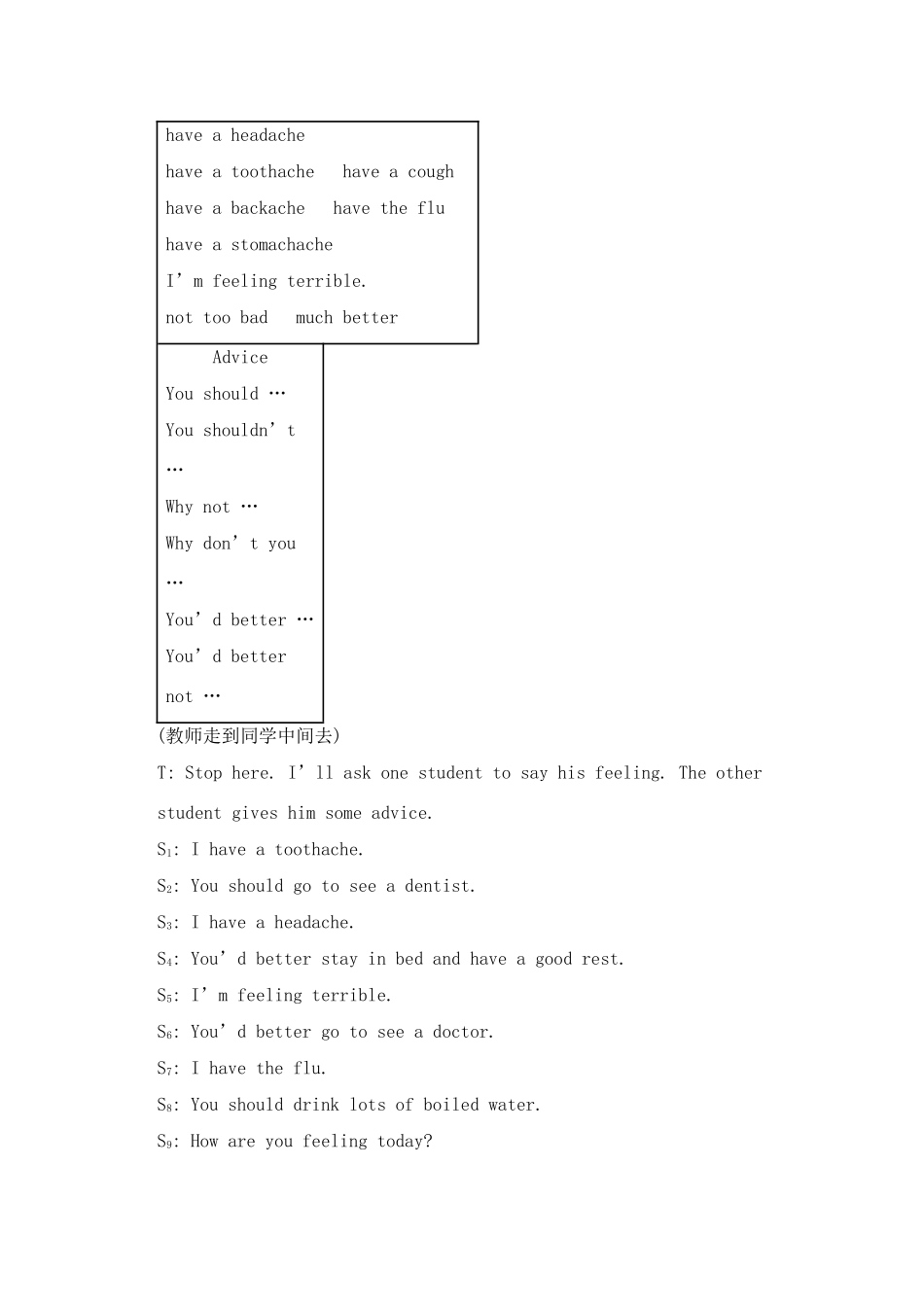 八年级英语上Unit 2 Topic 1 Section D教学设计仁爱版_第2页