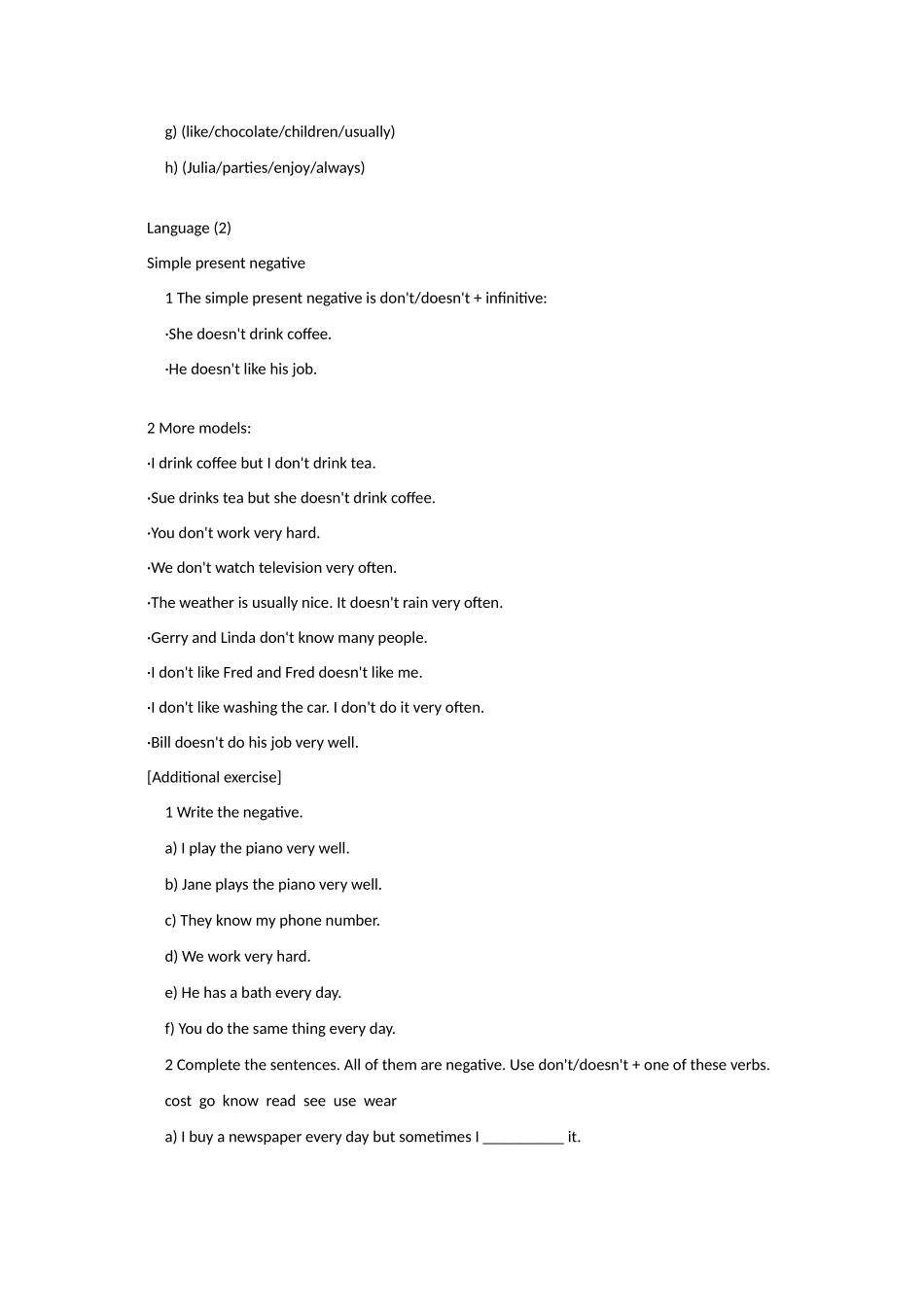 八年级英语上册 Chapter 2 A day in the life of…whiz-kid Wendy教案 上海牛津版_第2页