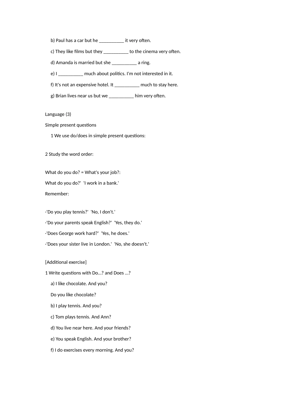 八年级英语上册 Chapter 2 A day in the life of…whiz-kid Wendy教案 上海牛津版_第3页