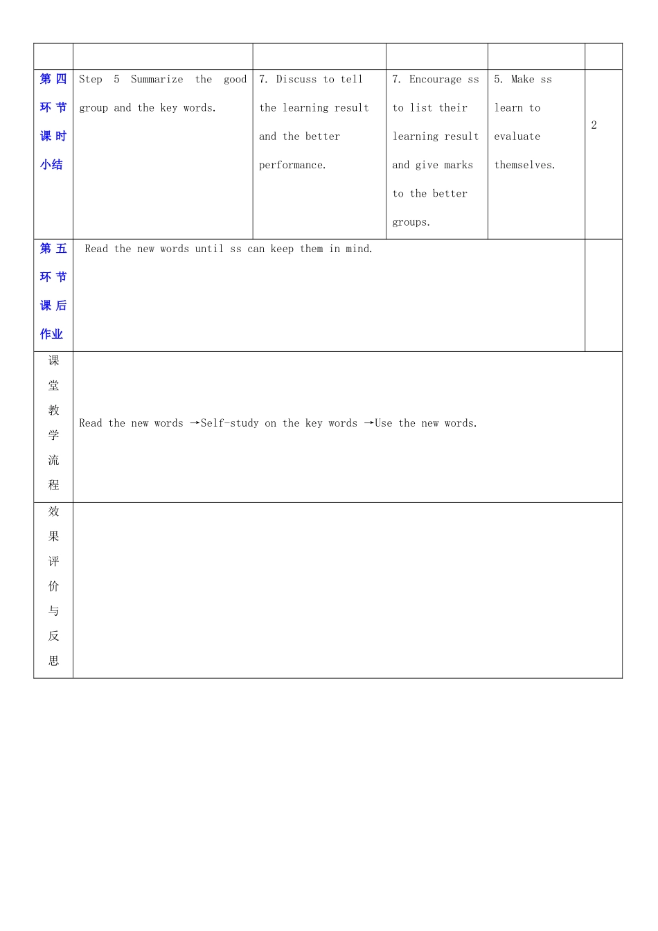 九年级英语下册 Module 3 Sport and health Unit 6 Caring for your health教案1 牛津深圳版-牛津深圳版初中九年级下册英语教案_第3页