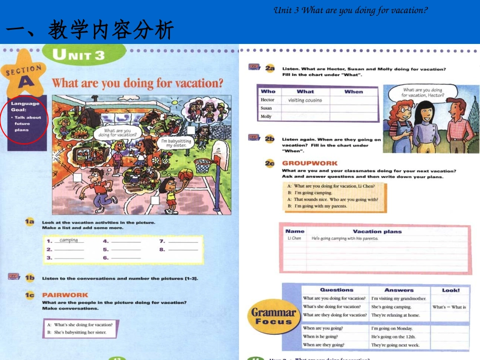 八年级英语上册 Unit3 说课稿人教版 新目标_第3页