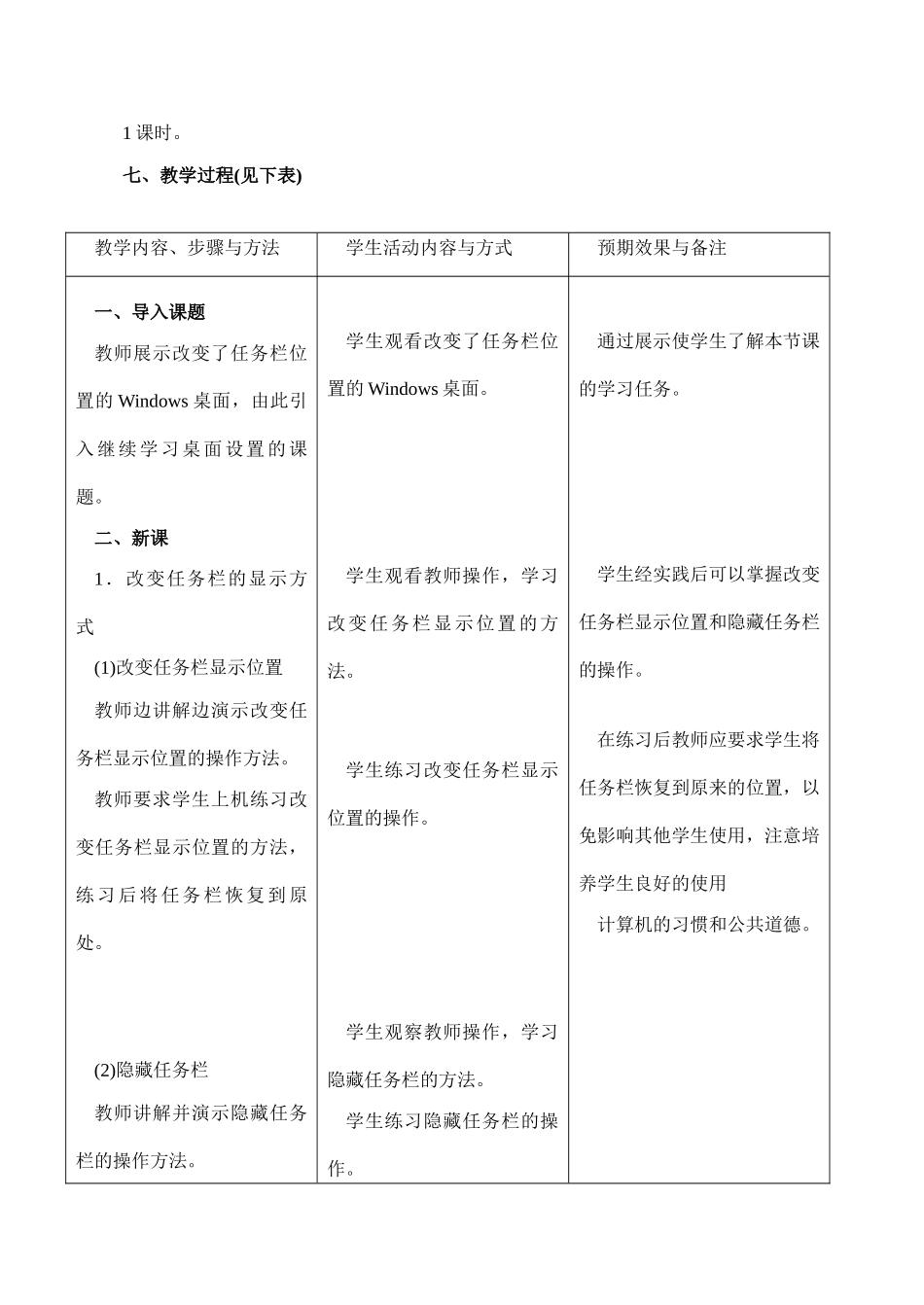[初中信息技术]七年级 第三十二课 桌面设置(二)_第2页