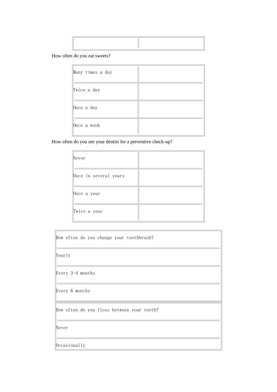 八年级英语上册 Unit 1 How often do you exercise 教案示例一 人教新目标版_第3页