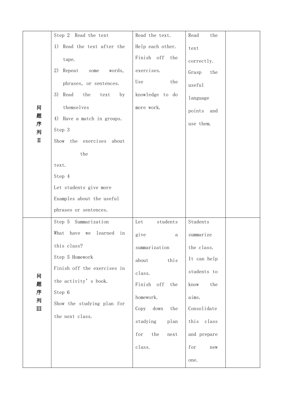 七年级英语上module5-unit1 教案外研社_第3页