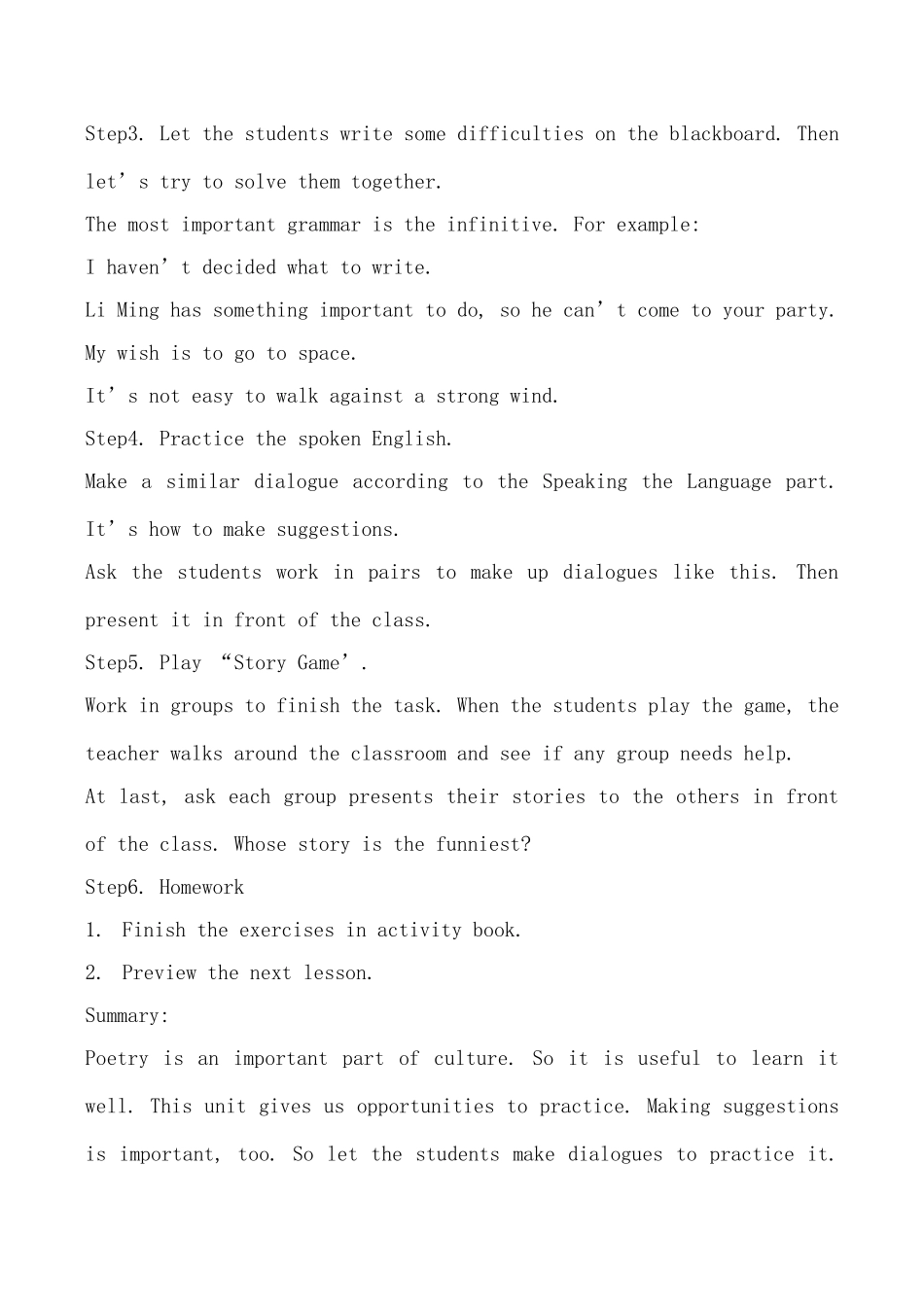 九年级英语下册Unit1 You Can Write Poetry Lesson8 Unit Review冀教版_第2页