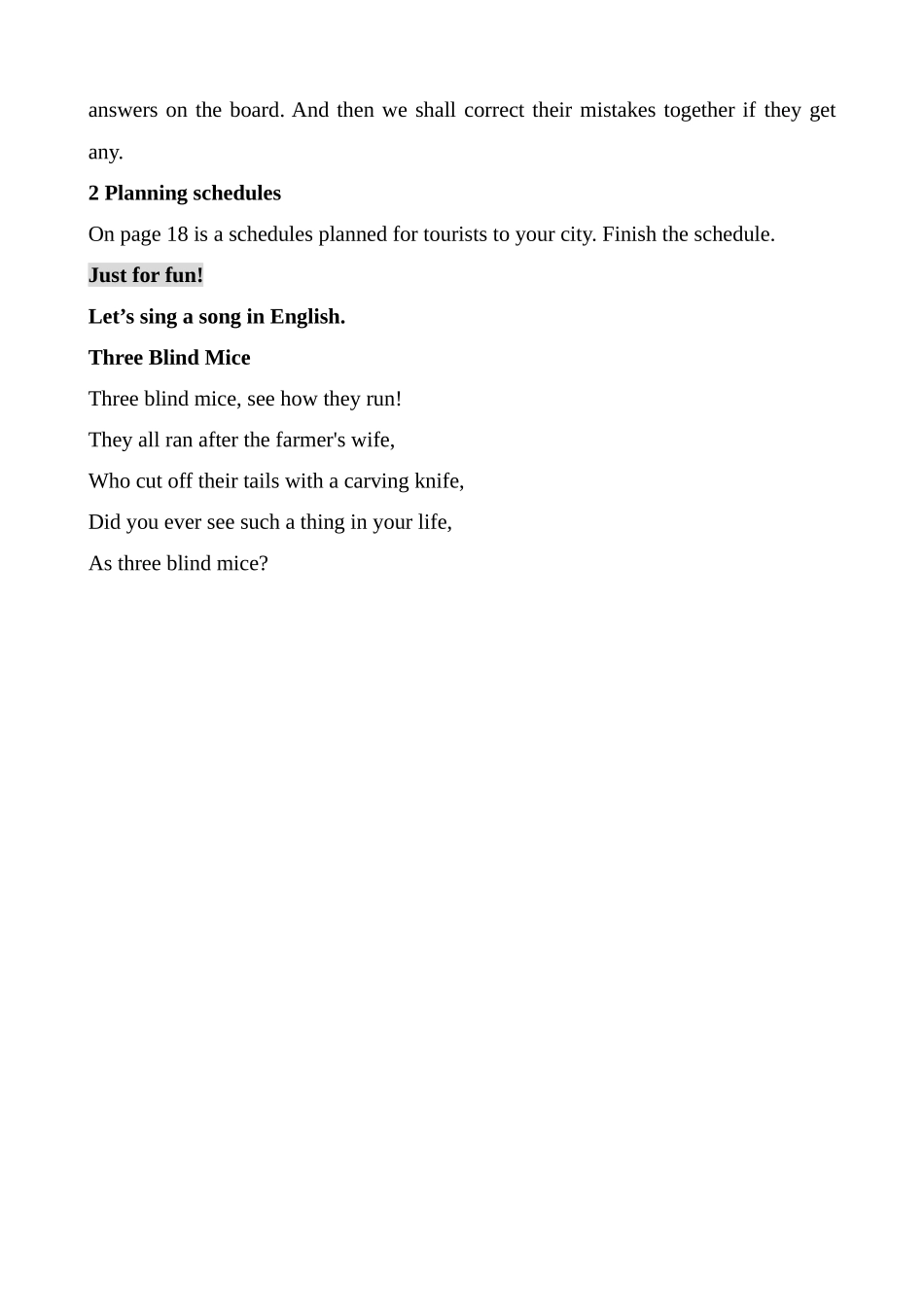 八年级英语Unit4 Self Check教案 新课标 人教版_第2页