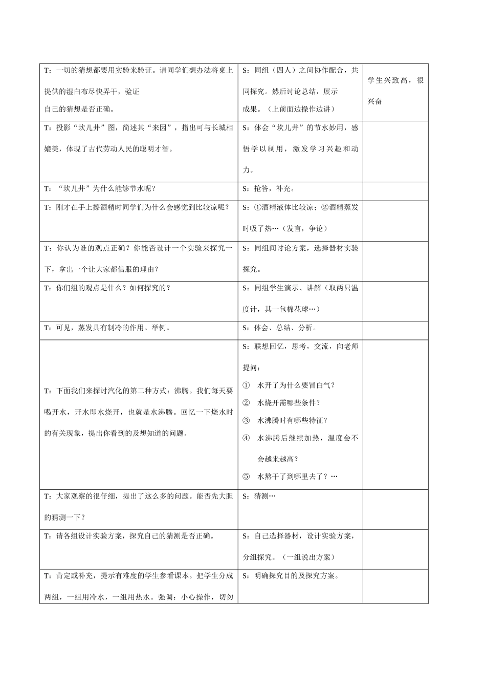 八年级物理上册第二章第二节汽化和液化教案苏科版_第2页
