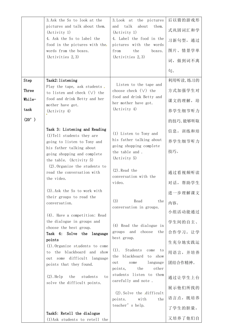 七年级英语上册 Module 4 Unit 1 We’ve got lots of apples教案 （新版）外研版-（新版）外研版初中七年级上册英语教案_第2页