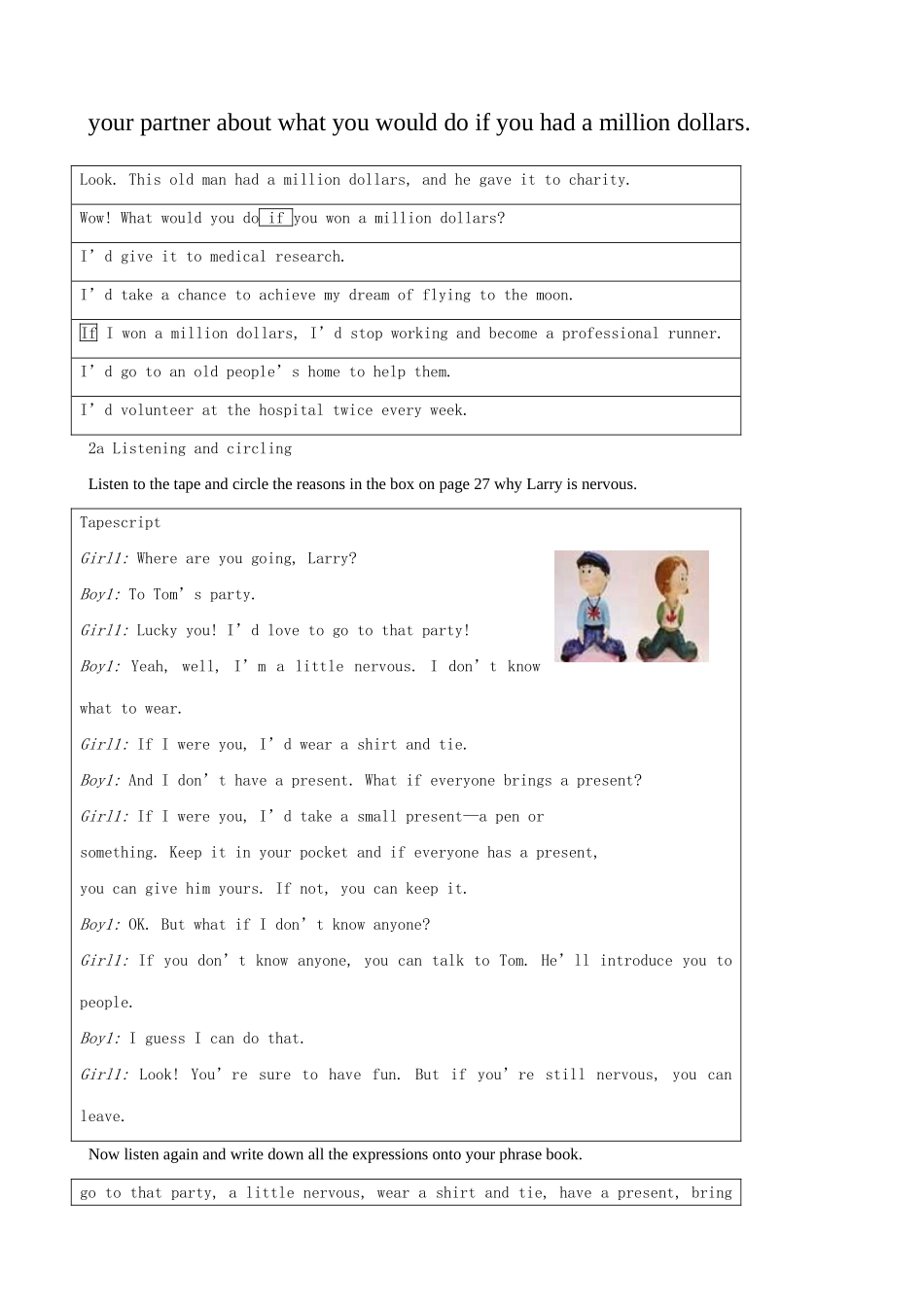 九年级英语Unit4 What would you do教案_第3页