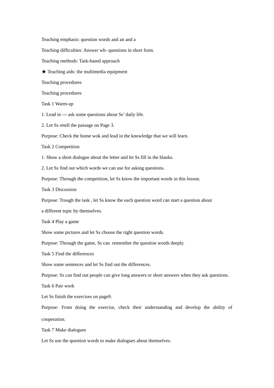 八年级英语上册 Chapter 1 Language教案 牛津沈阳版_第2页