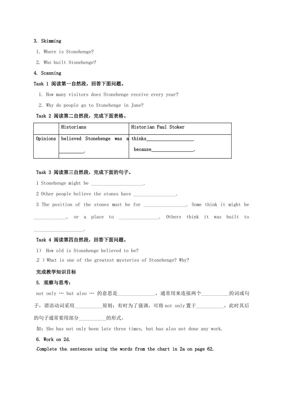 九年级英语全册 Unit 3 It must belong to Carla The Fourth Period教案 鲁教版五四制-鲁教版五四制初中九年级全册英语教案_第2页