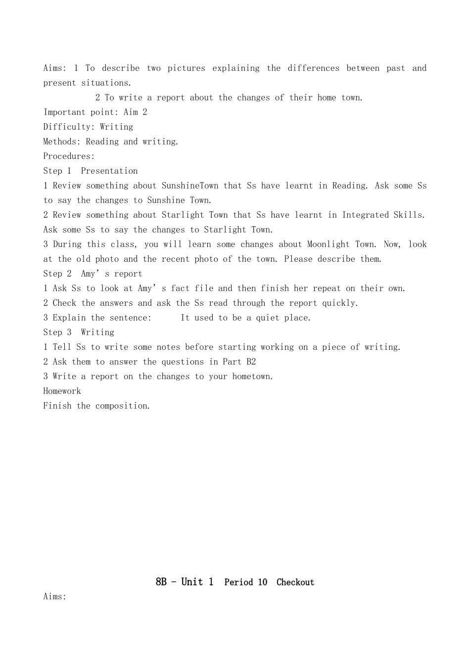 八年级英语 Unit 1 Period 7 Integrated skills_第3页