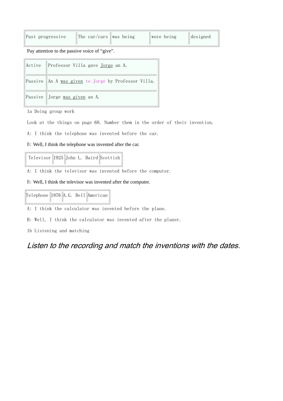 九年级英语Unit10 When was it invented教案_第2页