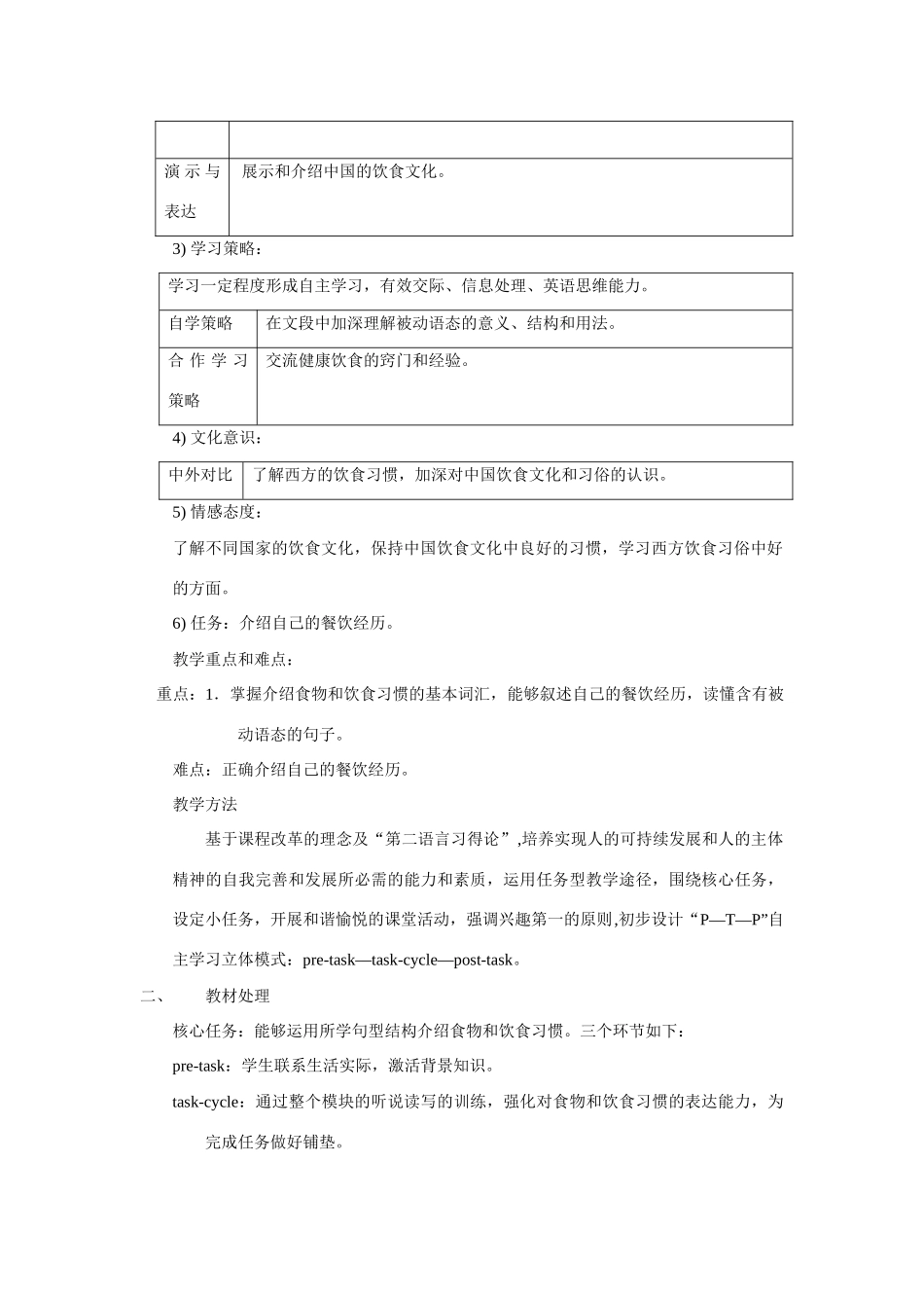 九年级英语下册Module7 教案外研版_第2页