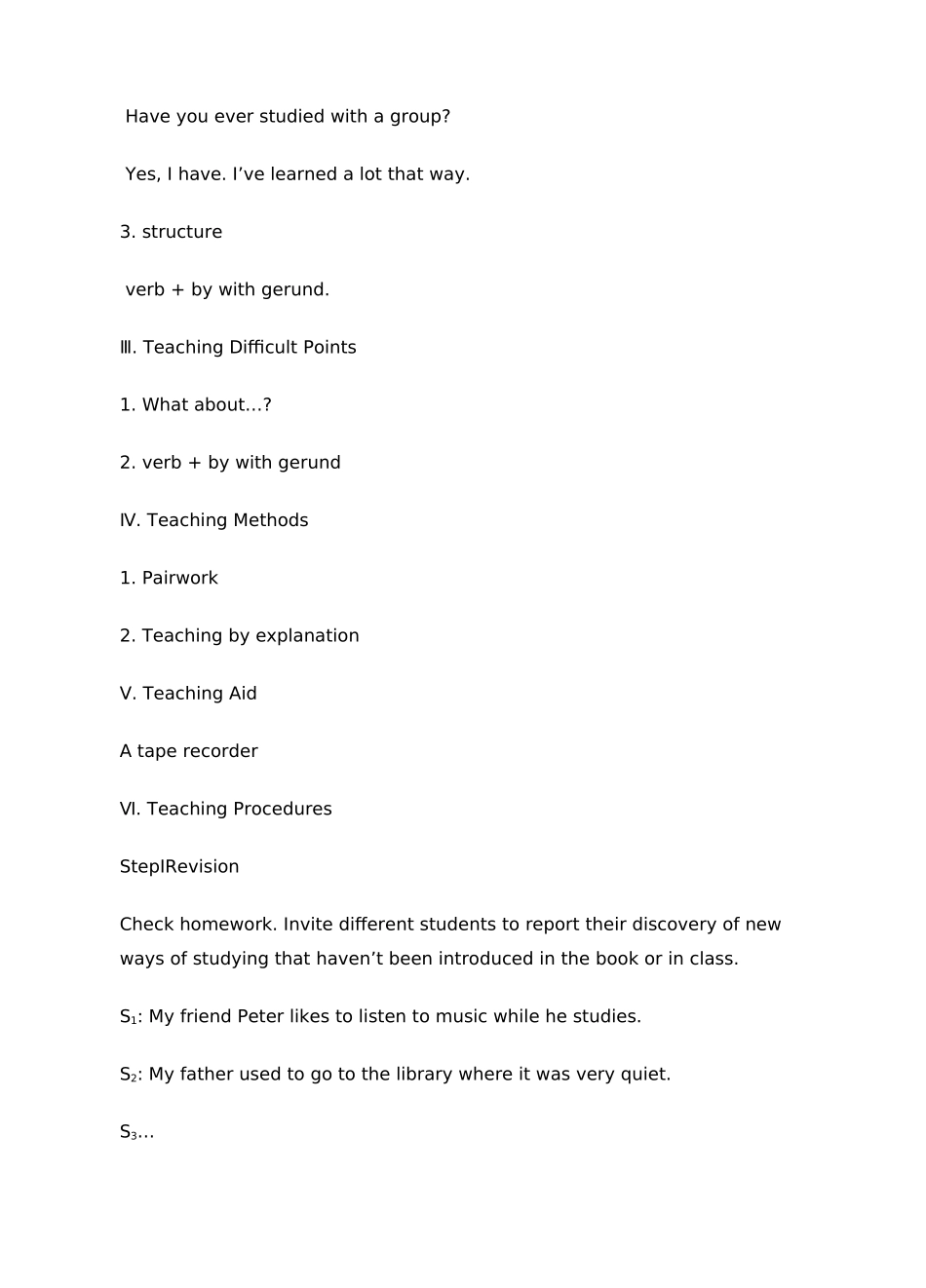 九年级英语 unit 1 How do you study for a test_ period 2 新目标(go for it) 教案人教版_第2页