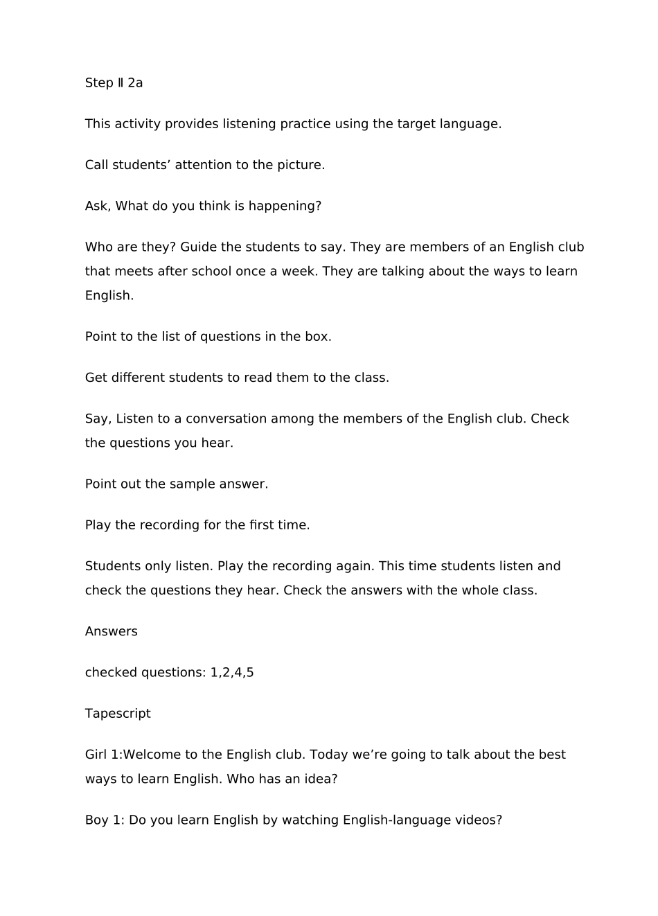 九年级英语 unit 1 How do you study for a test_ period 2 新目标(go for it) 教案人教版_第3页