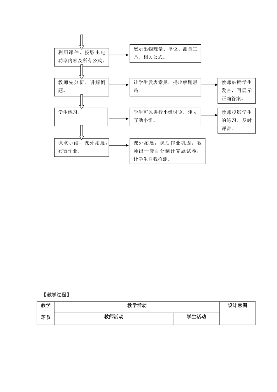 中考物理 电功率计算复习教案-人教版初中九年级全册物理教案_第2页