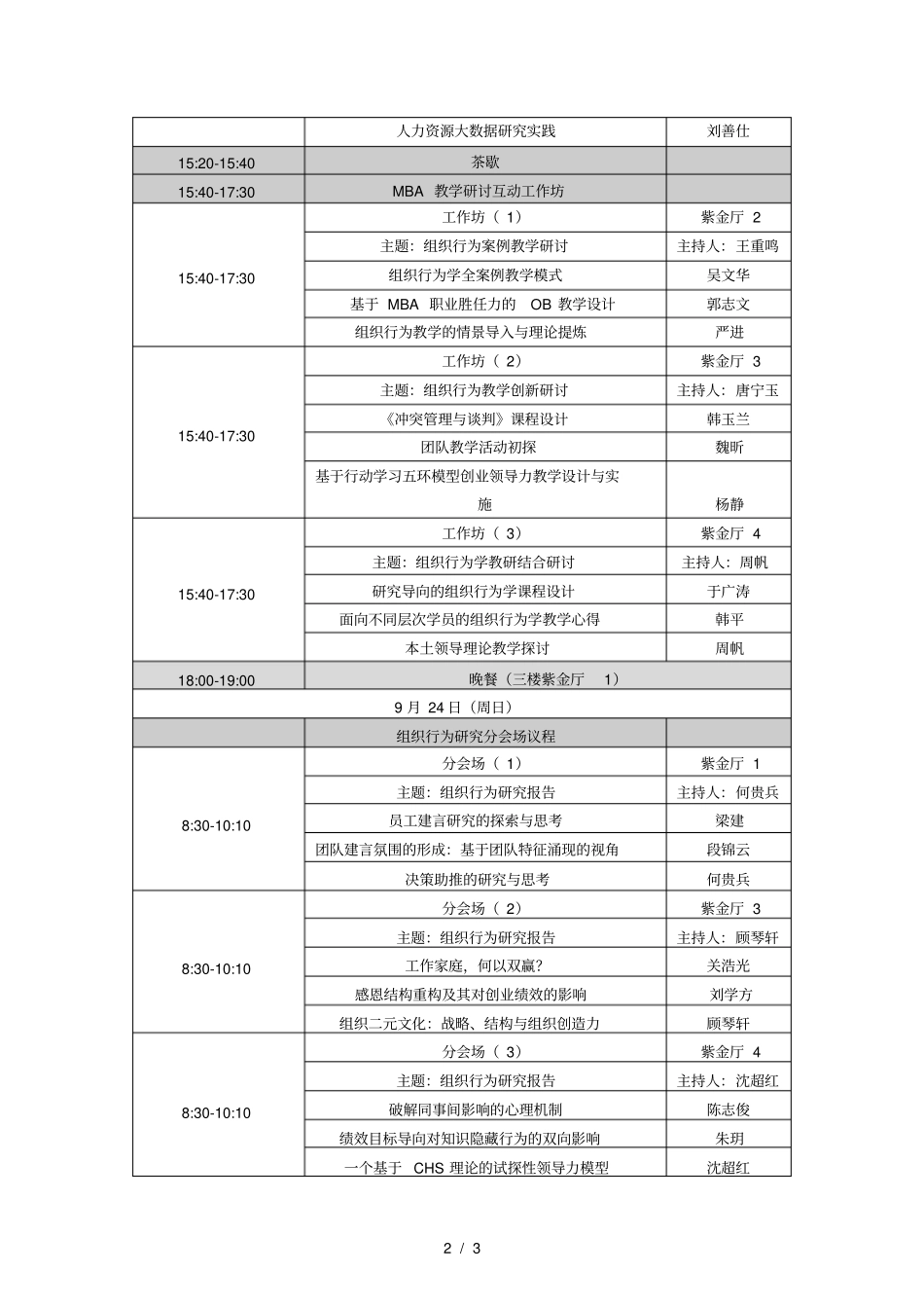 2017全国MBA组织行为学与领导力教学与研究研讨会_第2页