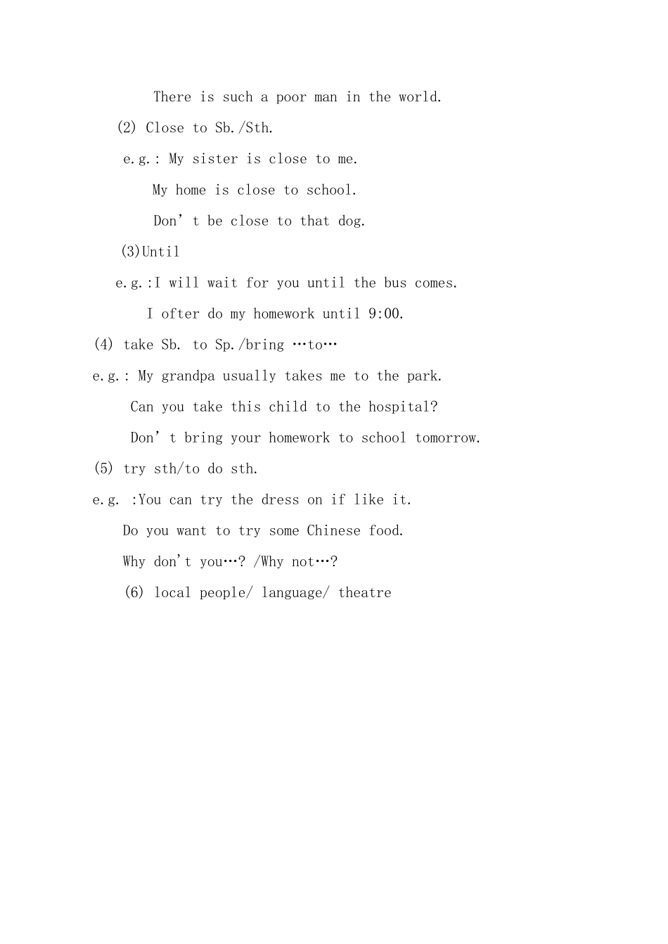 七年级英语下册Unit 2 Welcome to Sunshine Town--Period 3牛津版_第2页