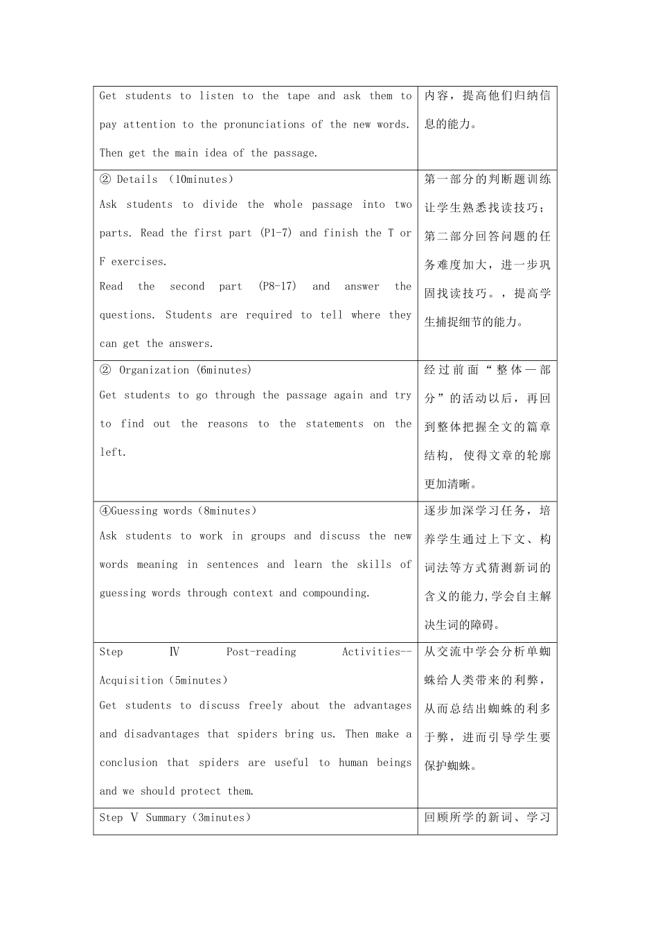 九年级英语 Chapter 12 Friend or enemy Reading教案 牛津深圳版_第3页