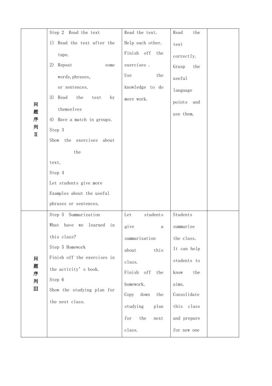 七年级英语module5-unit2 教案外研社_第3页