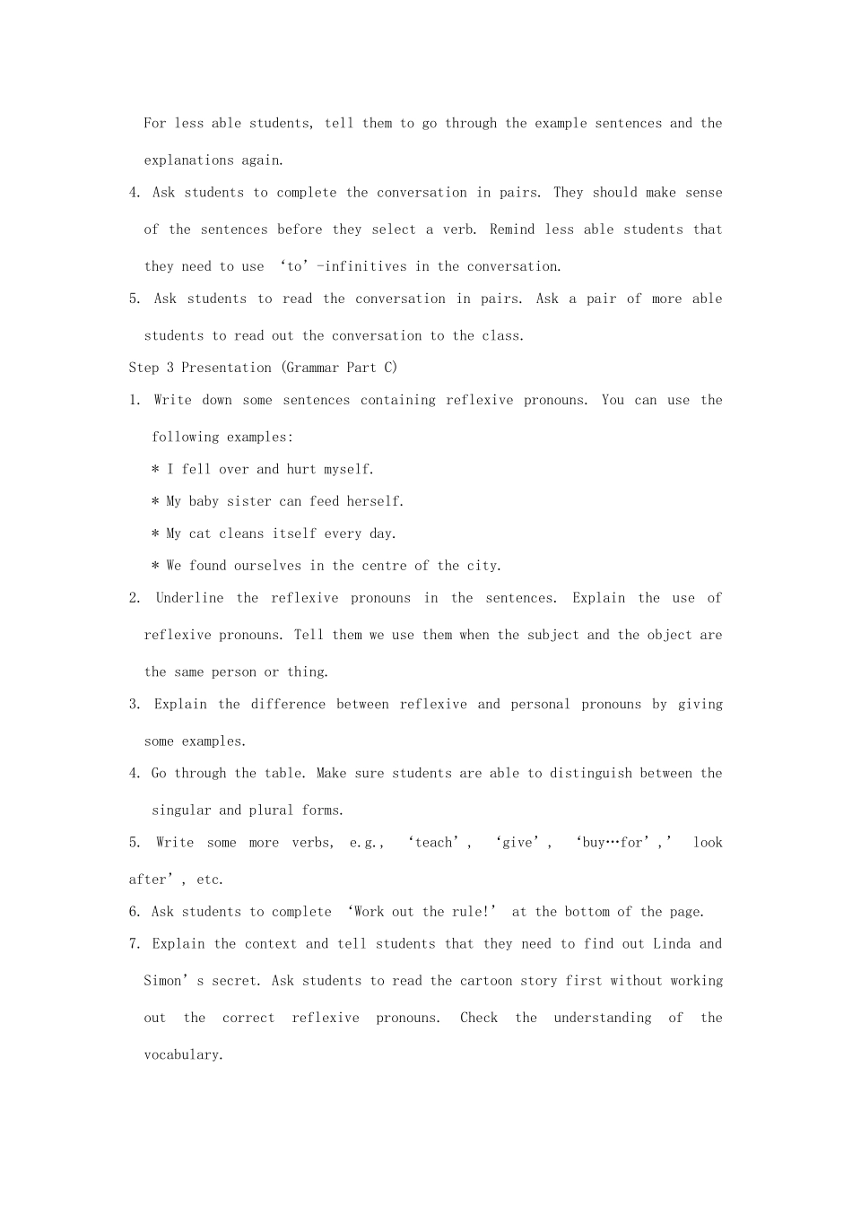 八年级英语上册 Unit 3 A day out Grammar教案 牛津版-牛津版初中八年级上册英语教案_第2页