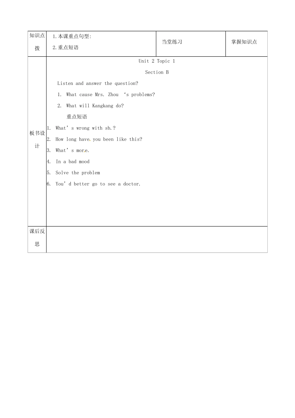 九年级英语上册《Unit 2 Saving the Earth Topic 1 Section B》教案 （新版）仁爱版-（新版）仁爱版初中九年级上册英语教案_第2页