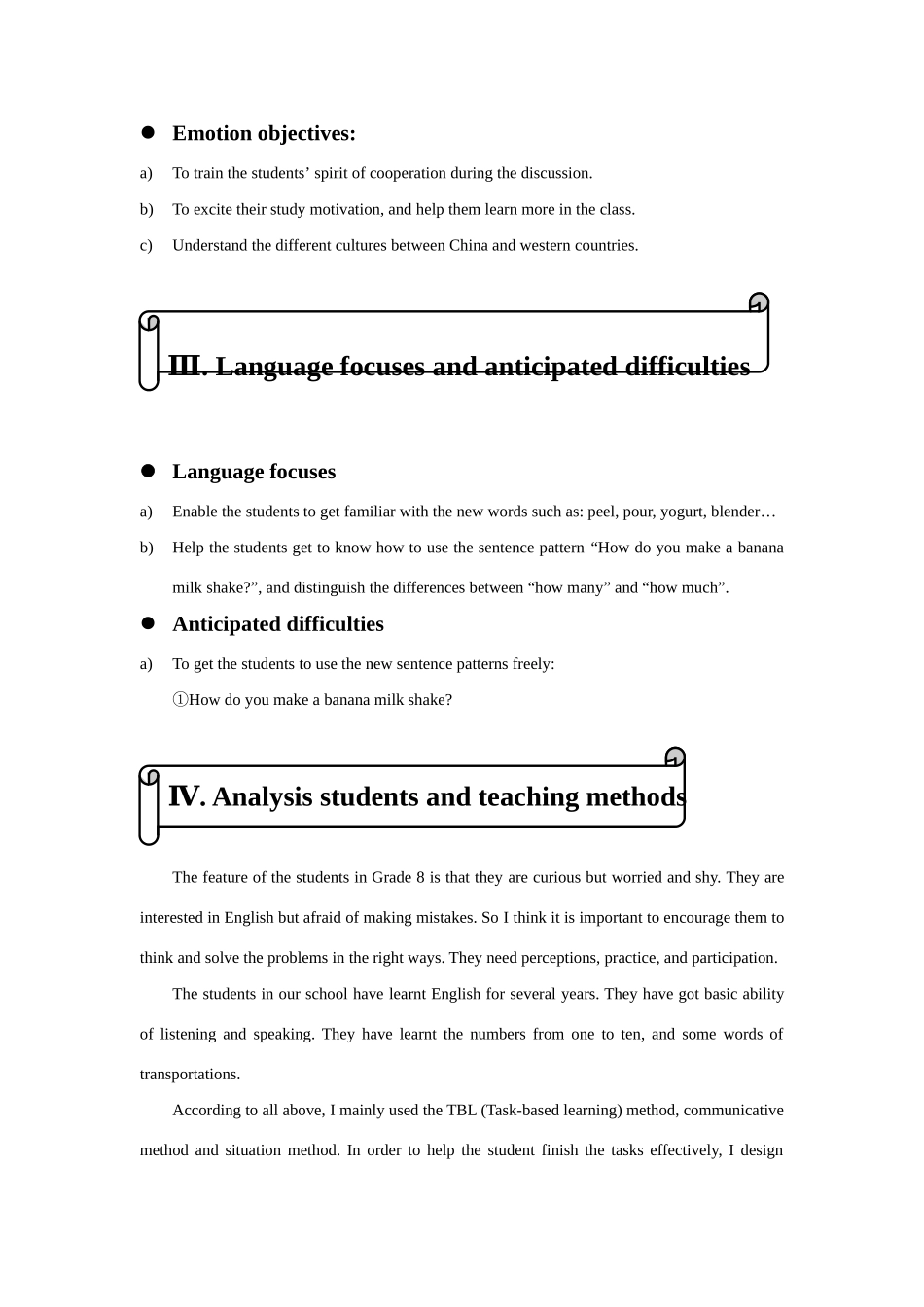 八年级英语上册 unit 7 Teaching Plan for period 1教案 人教新课标版_第2页
