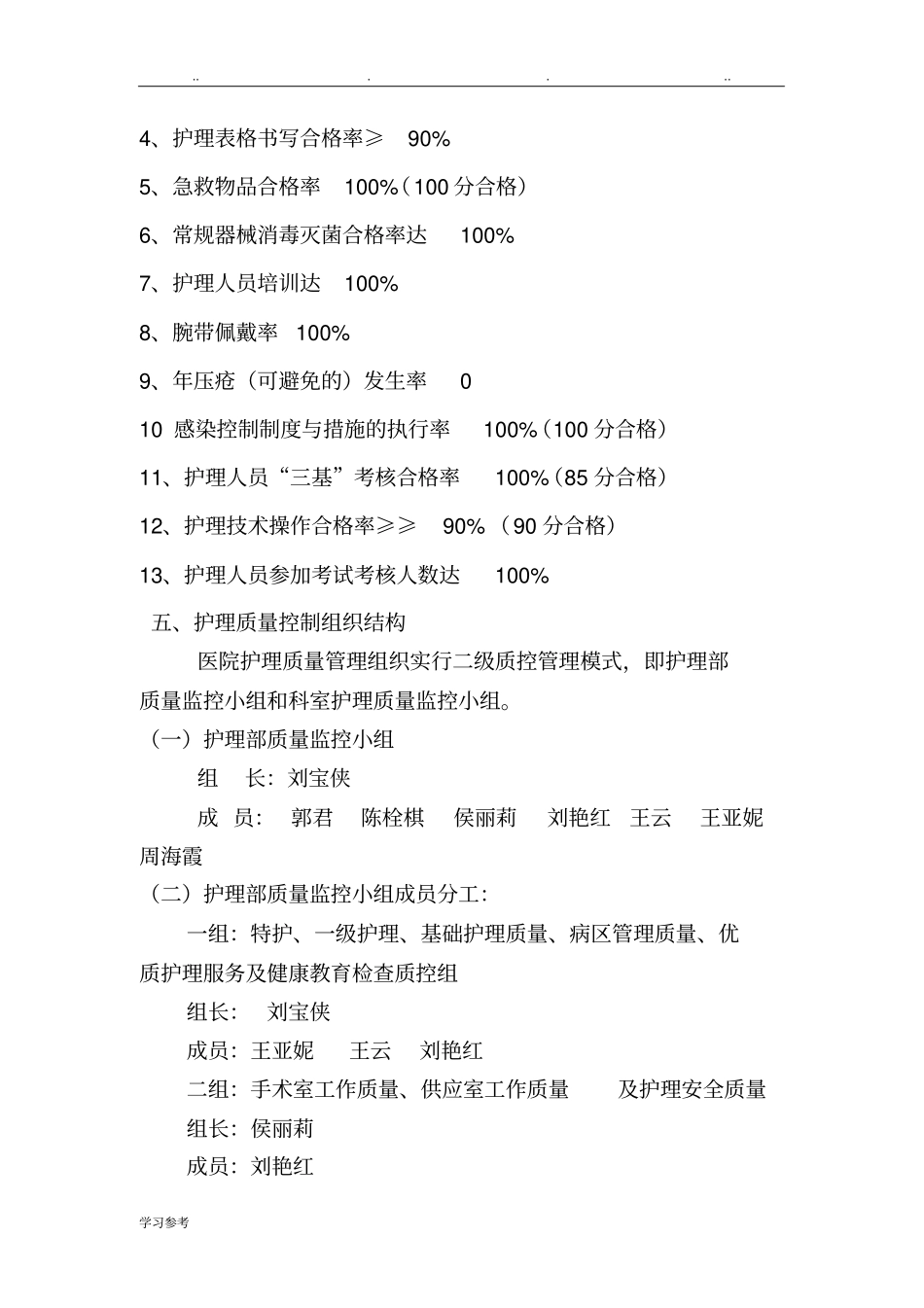 2017年护理_质量管理与持续改进方案_第2页