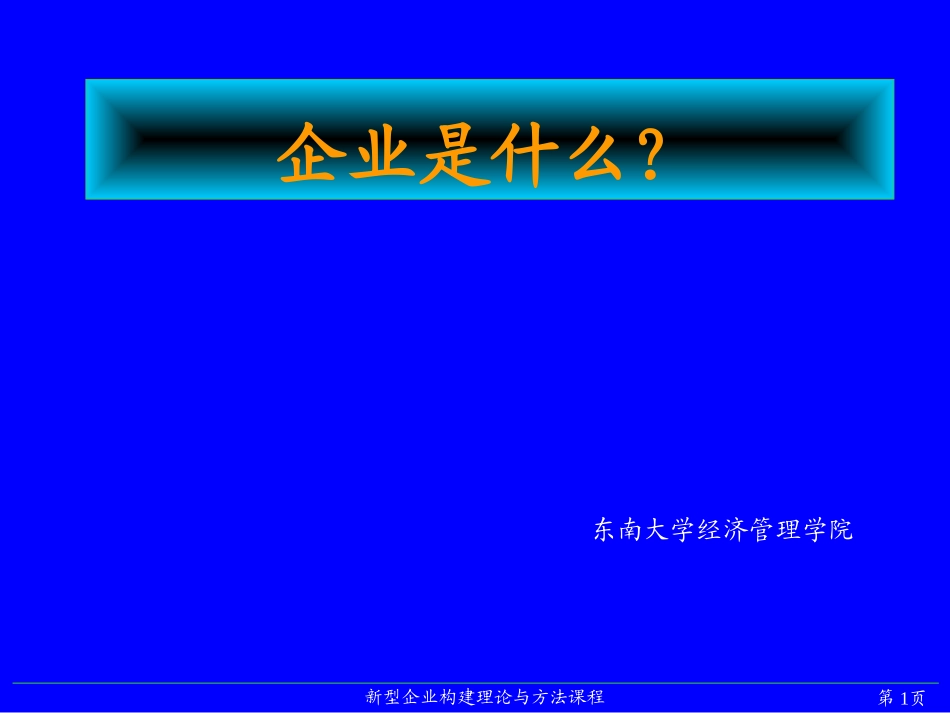 What is the Firm_第1页