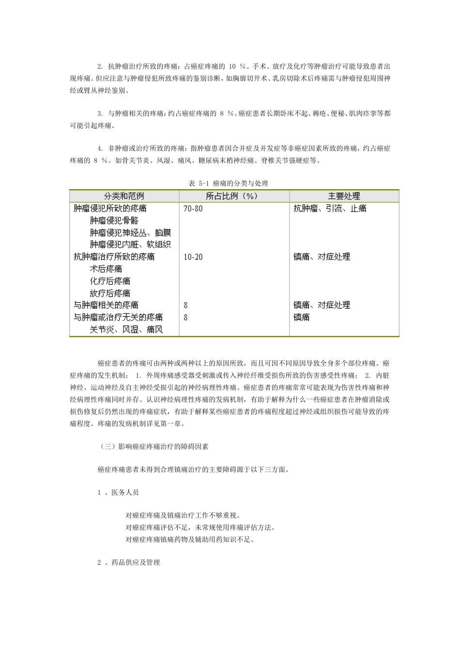 癌痛治疗的现状与癌痛的评估_第2页