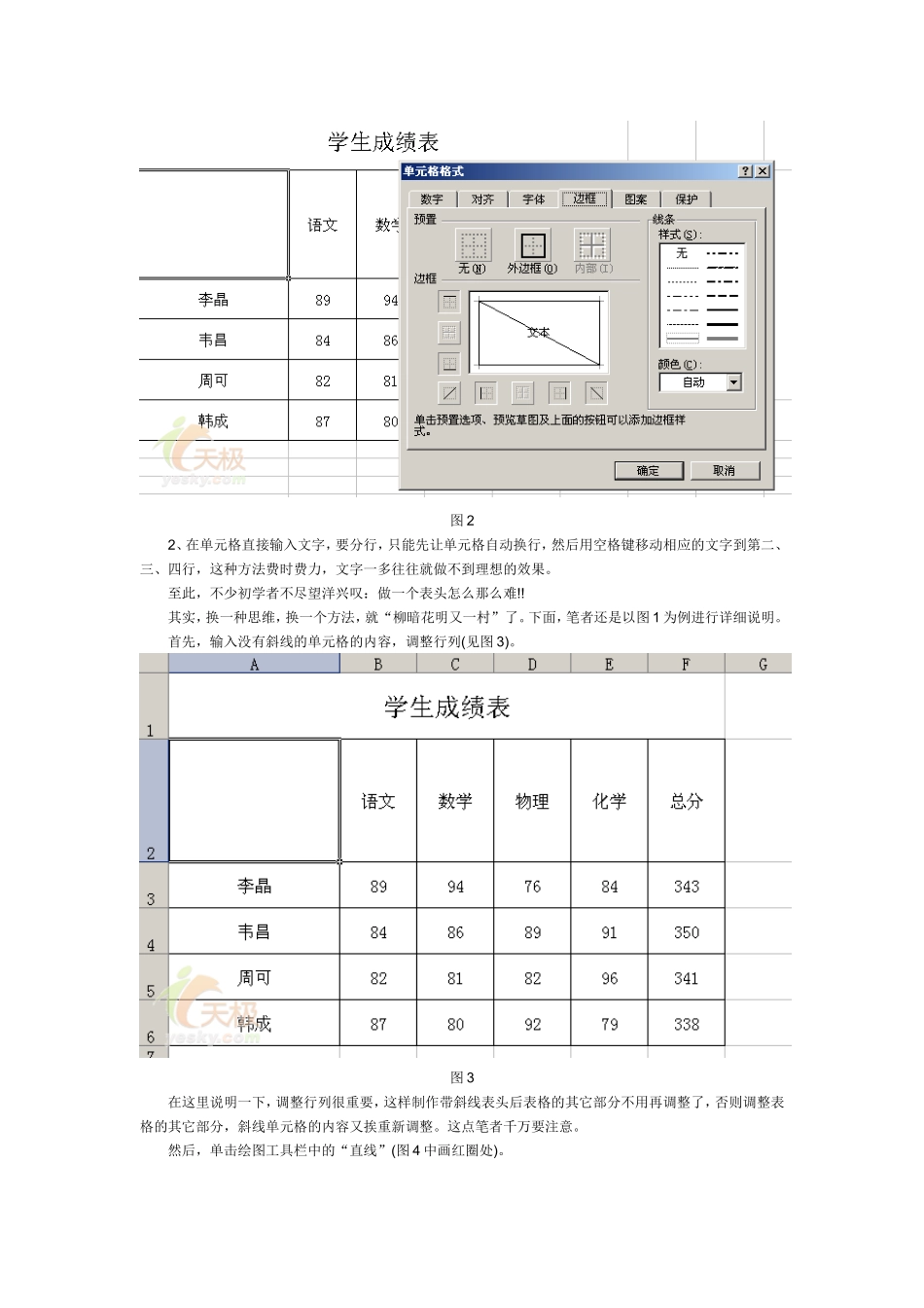 轻轻松松制作超复杂Excel表头_第2页